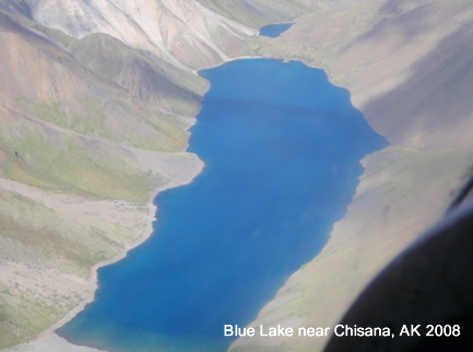 Blue Lake near Chisana, AK 2008